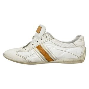 Louis Vuitton Sneakers 40 Women's - White X Brown Leather